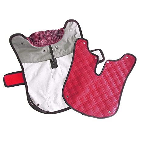 TAIL BLAZERS™ All Seasons Quality Waterproof Dog Coat with Harness Hole. Detachable Quilted Liner, Adjustable - Image 2