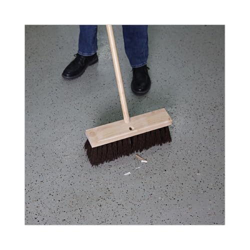 Boardwalk BWK73160 Street Broom Head, 16\" Wide, Polypropylene Bristles
