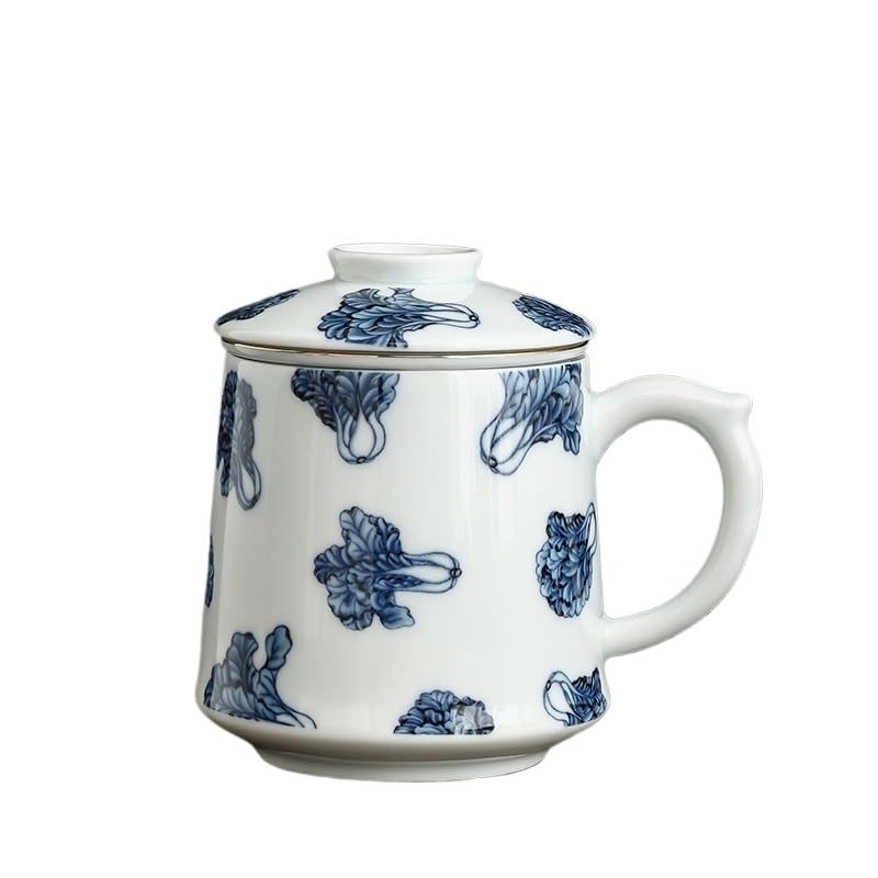 Tasse à thé Tasse à thé Chinoise en céramique for Le Bureau, Tasse à thé avec Filtre for Le Bureau, Tasse à thé de Voyage Portable Tasses à thé réutilisables