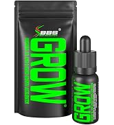 GROW Maximum XXL Hair & Beard Growth Oil For Men • Beard Growth Serum That Fills Patches & Fix Th...