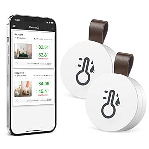 Ankilo Bluetooth Thermometer Hygrometer 2er Pack