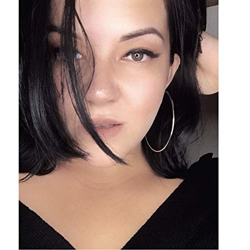 6 Pairs a Set Hoop Earring or 1 Pairs a Set 316L Stainless Steel Hoop Earrings for Women 7