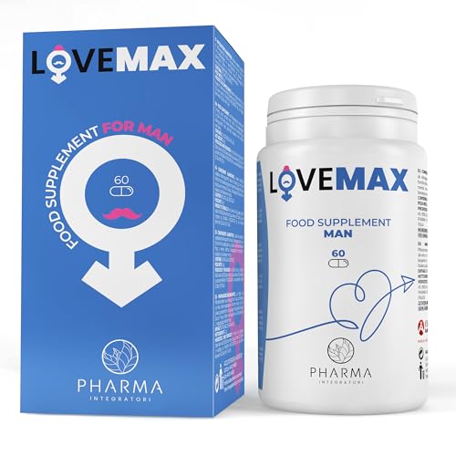 Testosterona hombre potente libido natural para hombre - Vigorizante potenciador masculino con Maca, Ashwagandha, Zinco e Ginseng - 60 cápsulas - Aumenta Fuerza, Energía, Resistencia