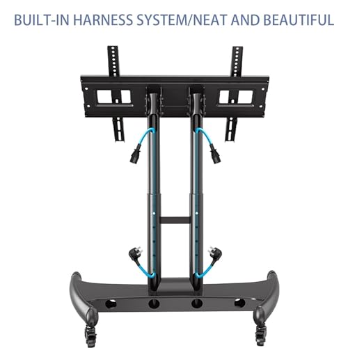 Soporte móvil para TV con ruedas ajustable para pantallas 32-70'' miniatura 4