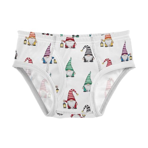 ODAWA Gnomes Striped Boys Toddler Underwear, Toddler Underwear 2T