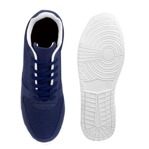 Image of BXXY Men's 7.62 CM Hidden Height Increasing Casual Sneakers Laceup Outdoor Shoes.