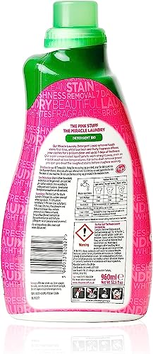 Stardrops The Pink Stuff Miracle Laundry Detergent Bio 30 Washes | 960ml
