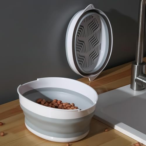 Passoire pliable pour cuisine gain de place résolvant le manque d'espace en appartement