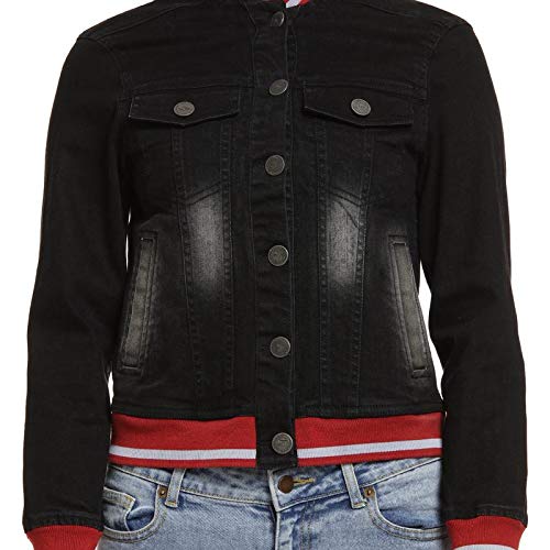 Image of Campus Sutra Women Stylish Casual Denim Jacket(AWZ19 JKDENIM01 W PLN BLRD AZ M)