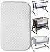 Next2Me Bedside Crib Mattress for Chicco & Tutti Bambini Next to Me Bedside Crib - Washable Hypo-Allergenic - Removable Quilted Cover - Extra Thick Size 83 x 51 (2 Inch)
