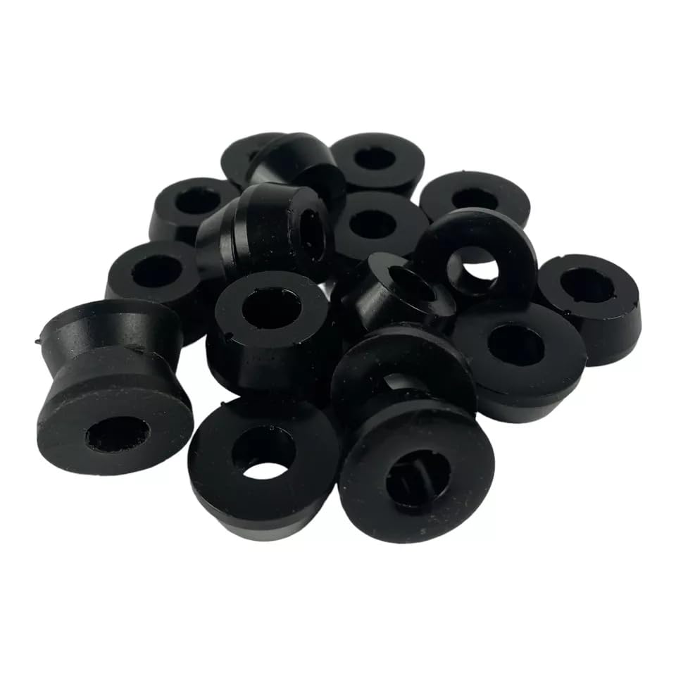 Skateboard Truck Top Bushing Black Replacement Kit Upper Bushings Bulk 20 Pieces
