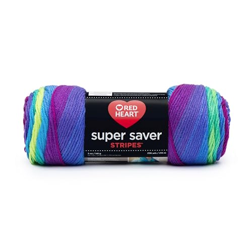 Image of RED Heart Super Saver Yarn-Parrot Stripe