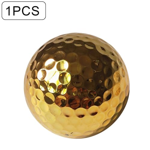 Image of Shinsto Gold Golf Balls with Electroplated Finish, Double-Layer, Option