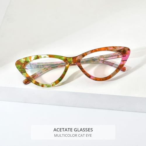 Lunettes œil de chat acétate légères contre la fatigue nasale MUTYNE