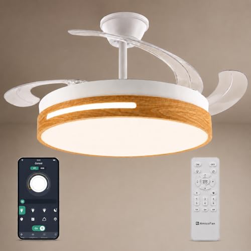Ventilateur de plafond connecté pour rafraîchir discrètement votre chambre la nuit