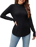 GELEGENHEITEN: Basic Rollkragenpulli eignen sich perfekt für jeden Anlass, egal ob in der Schule, in der Freizeit, bei der Unterhaltung, im Urlaub, bei einem Date oder bei der Arbeit – Sie werden von dem Komfort und Stil umgeben sein, den dieser Damen-Strickpullover zu bieten hat!