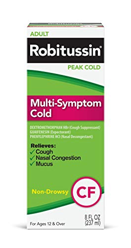 Robitussin Peak Cold CF Multi-Symptom Cold (8 fl. oz. Bottle)