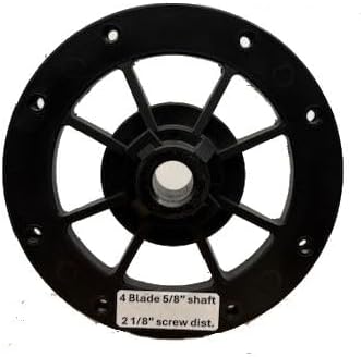 Ceiling Fan Flywheel, 4 Blade, 5/8" Shaft Size, 5.5" Diameter, 2 1/8" blade screw, for Tara, Sunbeam, Patton, Homestead, Home Pride, Key Largo