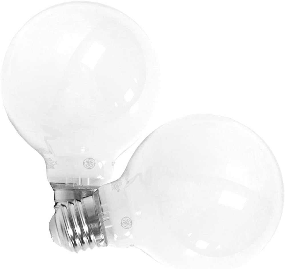 GE 24954 LED4DG25AGW2 120 G25 Globe LED Light Bulb