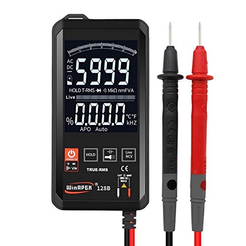 Hanks 'Shop. Smart-cyfrowy multimetr Reverse-Display Ultra-Thin-Touch, w pełni maszynowy, Precision EchteEffektivwert Multimeter