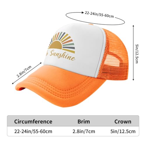 Image of Funny Trucker Hats,Trucker Hat Baseball Cap for Women Snapback Adjustable Hat Humor Gift Men