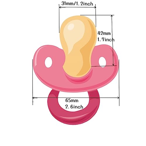 Image of Sized Pacifier, Stylish Bling Pacifier for Adult (Style 3)