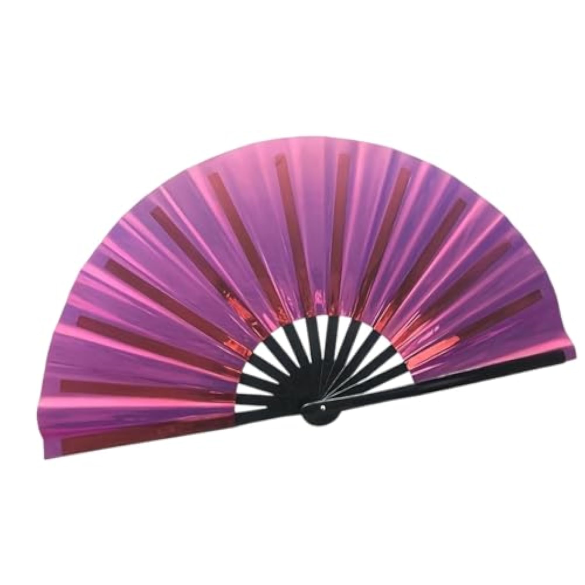 Creative Folding Popping Fan for Line Dancing, Red