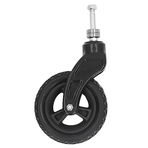 車椅子用タイヤ 6インチ ユニバーサルPUホイール PVCタイヤ 高耐久性 高負荷減衰性 高可動性 高精度 滑らかで快適な転がり 車椅子リハビリ 高齢者 子供 車椅子コンポーネント スチールベアリング 安定した安全な転がり