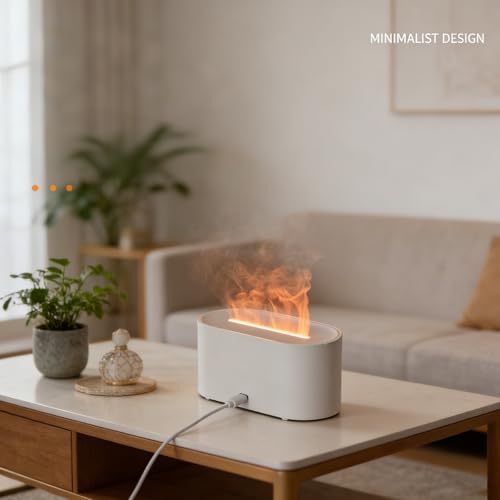 Difusor aromático eléctrico ThreeH Flame 130ml Ultrasonico miniatura 3