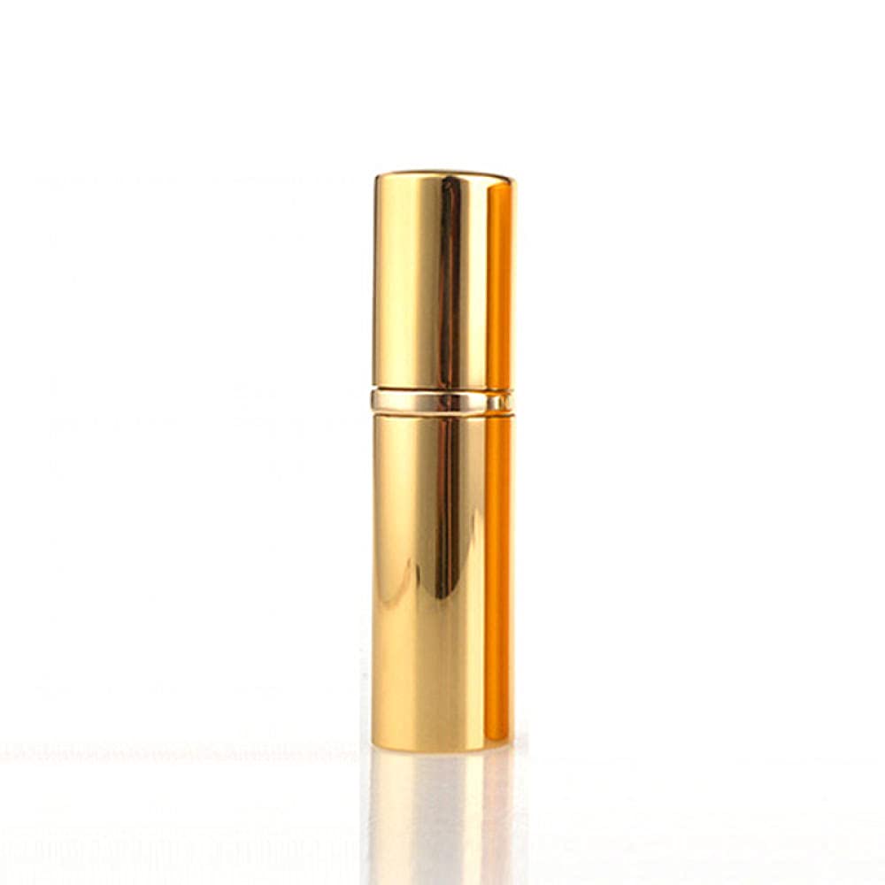 Porta Profumo da Viaggio Boccette Profumi Vuoti Ricaricabilebottiglia di Parfum Vuota del Parfum della Bottiglia del Mini del Profumo di 6Ml Riutilizzabile-8 Pezzi_10Ml Gold Gold.