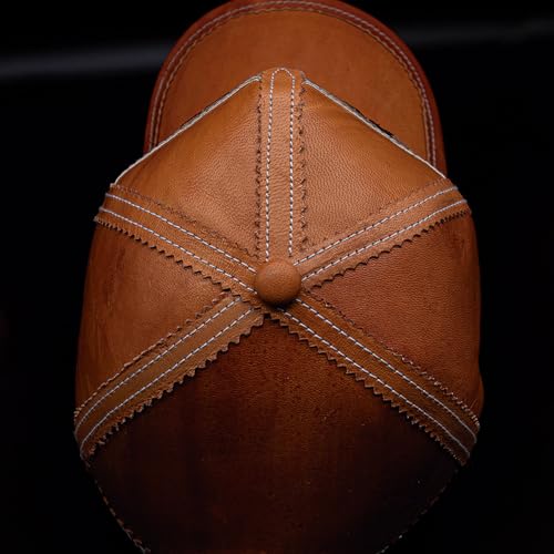 Boné de Couro Vaqueiro Roça Cowboy Varios Modelos (BR, Alfa, Único, Vaquejada)