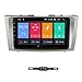 hizpo Android 9.0 Quad Core Car DVD Player for Toyota Camry 2007-2011 Aurion 2006-2011 8 Inch Screen GPS Navi BT Radio RDS DTV USB Android/iPhone Mirrorlink SWC Rearview Camera USA Map