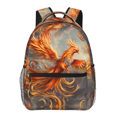 Sac à dos imprimé Phoenix imperméable protégez vos affaires de la pluie