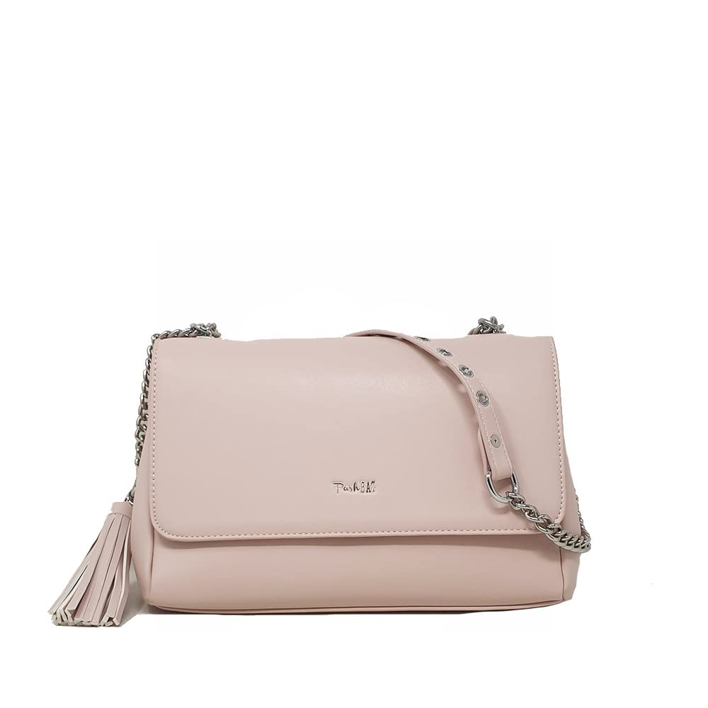 pash bagShoulder Bag Blush Layla Shoulder Bag Pink Woman 30x18x10cm, pink