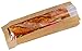 PacknWood - 210SANDB34F KraftPaper Sandwich Bag with Window, 4.75" x 1.57" x 13.4" (Case of 1000)
