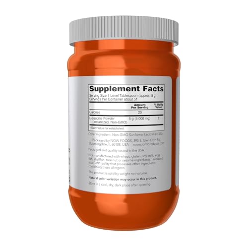 Now Foods L-Leucine Powder, 9 oz