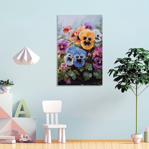 Décoration murale fleurs et pensées pour briser la monotonie d'un bureau - 4