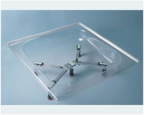 MEPA Shower Tray Base BW-5 Maxi 150 130 Feet Steel & Acrylic Shower Tray Feet, Silver, 70 x 70 cm - 100 x 100 cm - Image 3