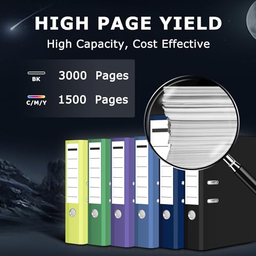 DOUBLE D LC426 Ink Cartridges Multipack for Brother LC426 LC426XL LC 426 LC-426XLVAL Ink Cartridges Compatible with Brother MFC-J4335DW MFC-J4340DW MFC-J4535DW MFC-J4540DW Printers (4 Pack - Image 2