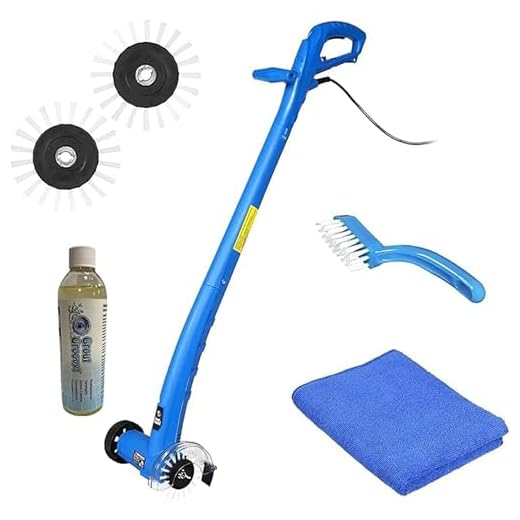 Stand-Up Lightweight Grout Cleaning Machine