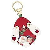 Porte-clés femme : un bon choix pour les personnes qui aiment le lapin, utilisez-le pour montrer votre amour pour le lapin, bon effet décoratif, porte-clés de sac