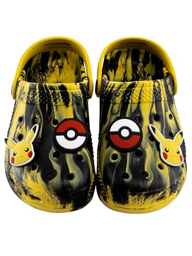 Pokémon Schuhe Jungen Pikachu Clogs Kinder Sommer Clogs Für Kinder Gelb Größe 24