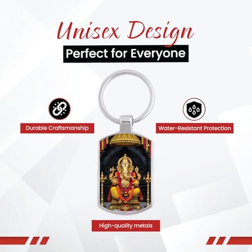 Image of Premium Printed Metal Keychain for Men & Women | High-Definition Artwork Print | Durable Key Ring for Car, Bike, Home & Office Keys | Stylish Decorative Key Holder Gift