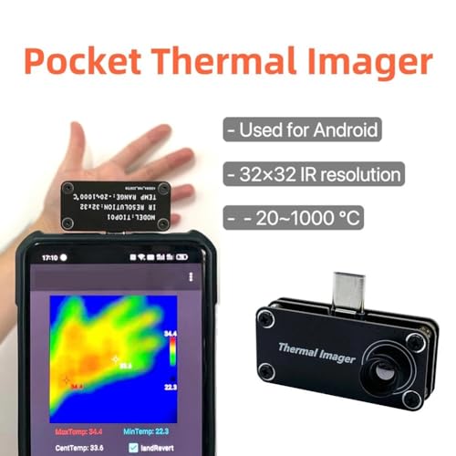 Caméra thermique Android pour détecter les surchauffes électriques et fuites - 3