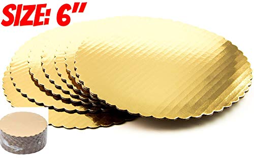 6 inch gold cake board gold cake circles Cake Board cake circles cardboard