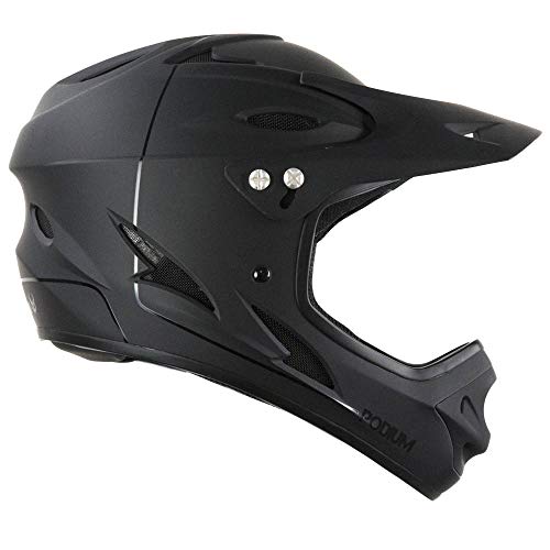 Demon United Podium Full Face Bike Helmet Mips,Black W/Mips #TOP4