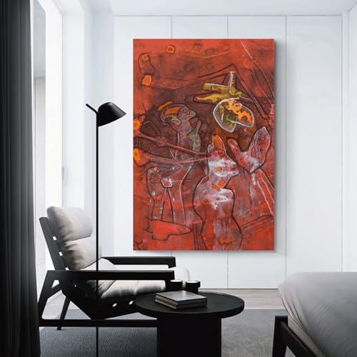 KOOHTAA Roberto Matta Melodia-Melodio Art Poster mural décoratif à suspendre 30 x 45 cm – vue 3