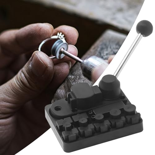 Miniatura 7 de Svceqze Curvador De Anillos Herramienta Para Doblar Cucharas,Alicates Para Curvar Alambre Con Molde Ajustable Para Joyería, Pulseras, Artesanías Y Trabajos En Metal
