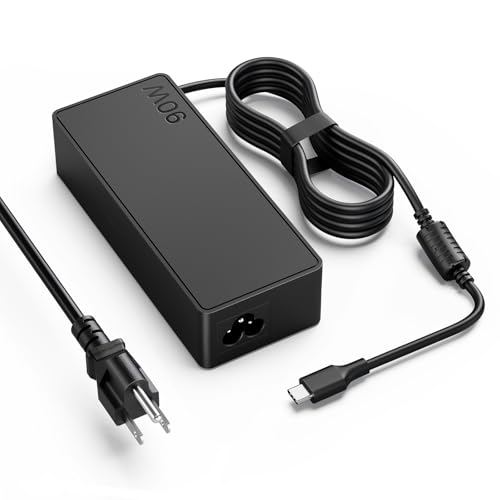 90W USB C Laptop Charger Lenovo ThinkPad X1 Carbon T14,