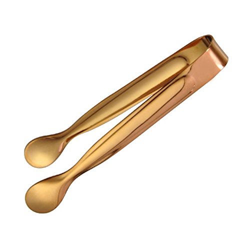 Ann Lee Design Sugar Tong, Rose Gold Plated, 4.7 inch long